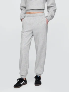 Yüksek Bel Vintagesoft Rahat Jogger Pantolon