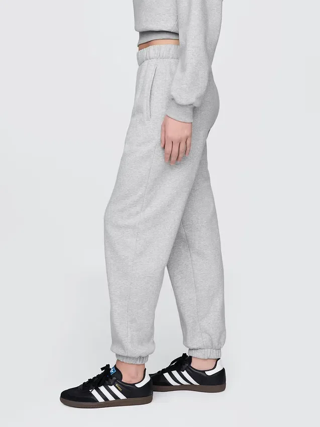 Yüksek Bel Vintagesoft Rahat Jogger Pantolon