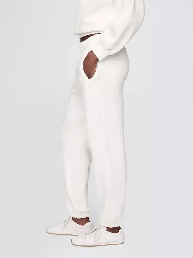 Yüksek Bel Vintagesoft Rahat Jogger Pantolon