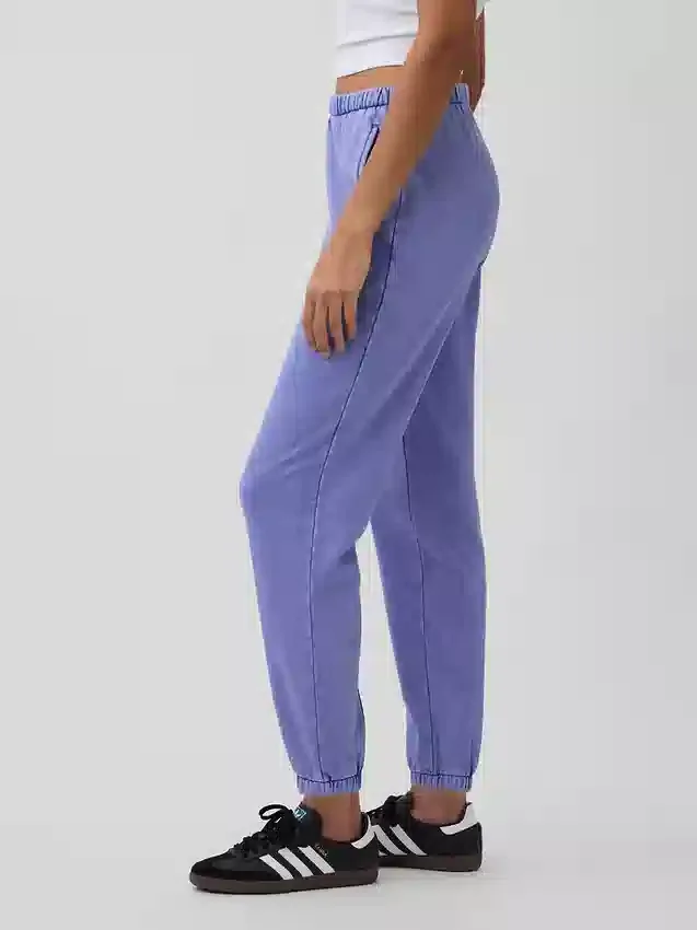 Yüksek Bel Vintagesoft Rahat Jogger Pantolon