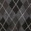 Yün Karışımlı Bol Argyle Kazak