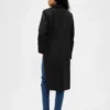 Yün Karışımlı Chesterfield Paltosu