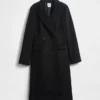 Yün Karışımlı Chesterfield Paltosu